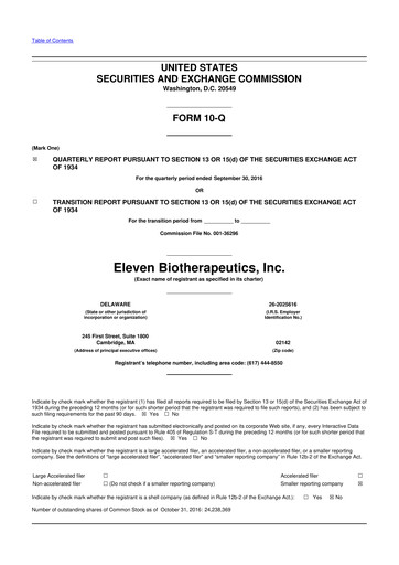 Miniature Carisma Therapeutics 10-Q Rapport trimestriel  