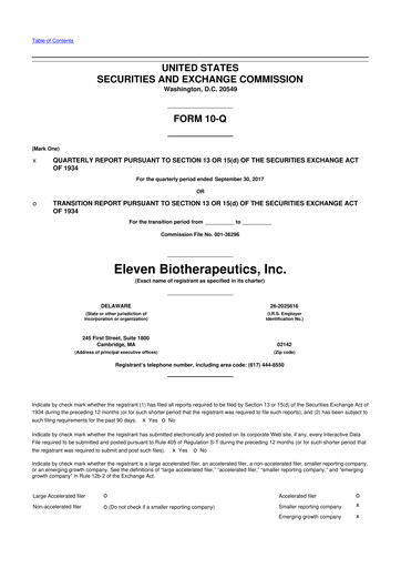 Miniature Carisma Therapeutics 10-Q Rapport trimestriel  