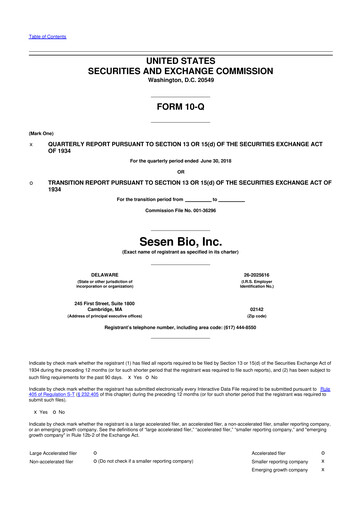 Miniature Carisma Therapeutics 10-Q Rapport trimestriel  
