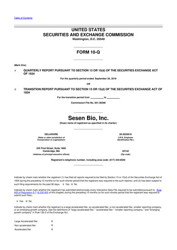 Miniature Carisma Therapeutics 10-Q Rapport trimestriel  