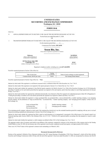 Vorschaubild Carisma Therapeutics 10-K Jahresbericht 2020