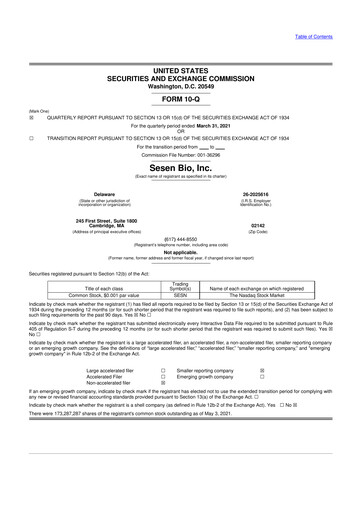 Miniature Carisma Therapeutics 10-Q Rapport trimestriel  