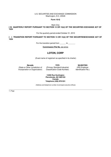 Vorschaubild LiveOne 10-Q Quartalsbericht  