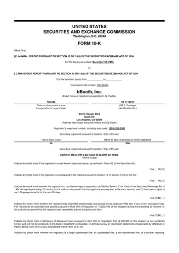 Thumbnail TON Strategy Co. 10-K Annual Report 2016