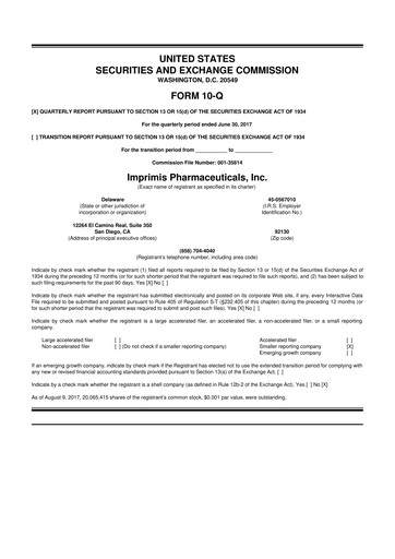 Thumbnail Harrow, Inc. 10-Q Quarterly Report FY2017 