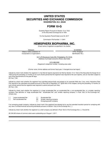 Thumbnail AIM ImmunoTech
 10-Q Quarterly Report FY2017 