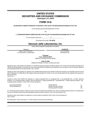 Miniature enVVeno Medical Corporation 10-Q Rapport trimestriel 2018 