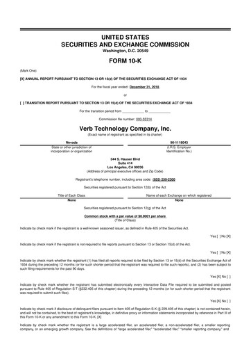 Thumbnail TON Strategy Co. 10-K Annual Report 2018