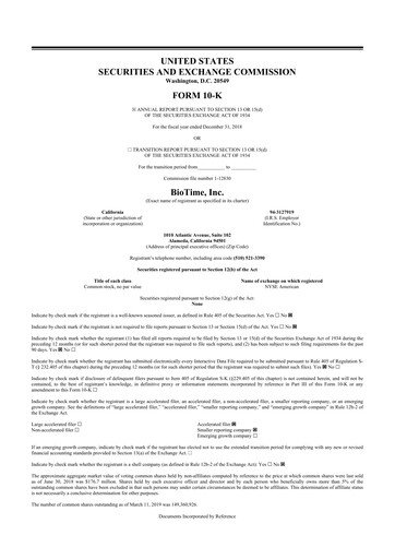 Vorschaubild Lineage Cell Therapeutics
 10-K Jahresbericht 2018