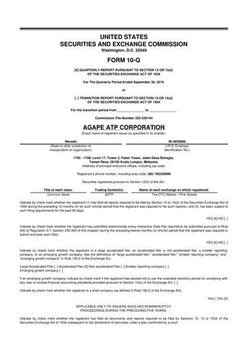 Thumbnail Agape ATP 10-Q Quarterly Report FY2020 