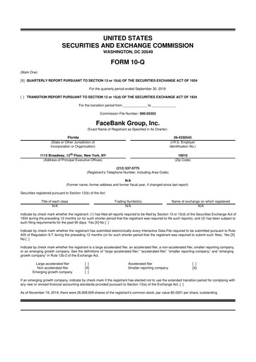 Thumbnail fuboTV 10-Q Quarterly Report FY2019 