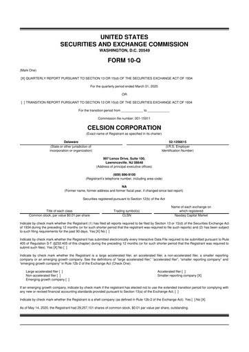 Vorschaubild Imunon 10-Q Quartalsbericht 2020 