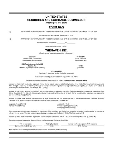 Thumbnail The Arena Group 10-Q Quarterly Report FY2018 