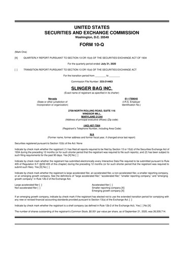 Thumbnail AiRWA Inc. 10-Q Quarterly Report FY2021 