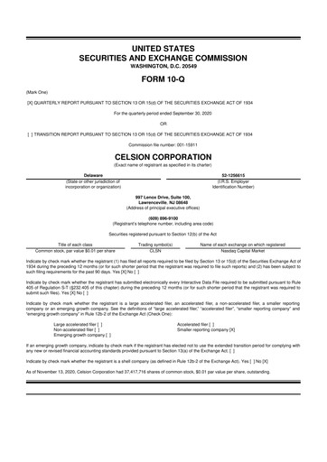 Vorschaubild Imunon 10-Q Quartalsbericht 2020 