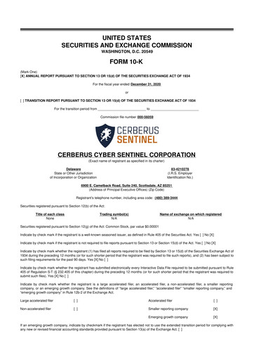 Thumbnail CISO Global 10-K Annual Report 2020