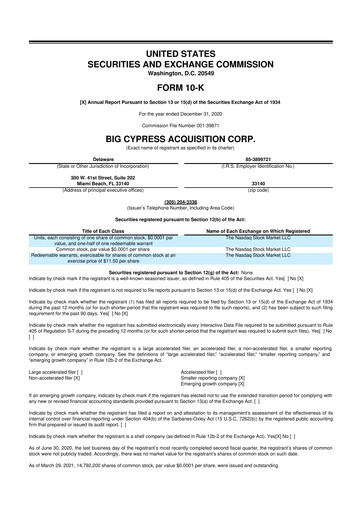 Thumbnail SAB Biotherapeutics 10-K Annual Report 2020