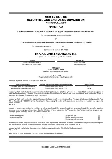 Miniature enVVeno Medical Corporation 10-Q Rapport trimestriel 2021 