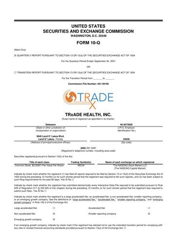 Thumbnail Scienture Holdings 10-Q Quarterly Report FY2021 