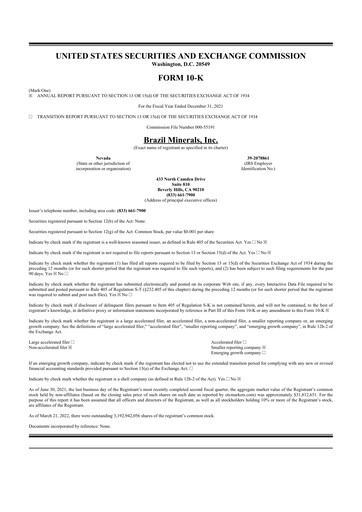 Thumbnail Atlas Lithium 10-K Annual Report 2021