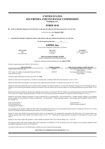 Thumbnail Outdoor Holding Company
 10-K Annual Report 2022