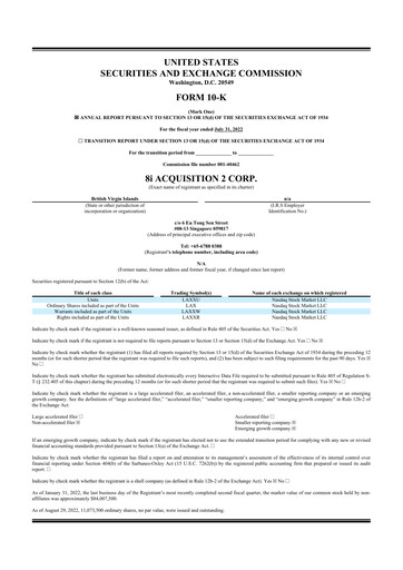 Miniature EUDA Health 10-K Rapport annuel 2022