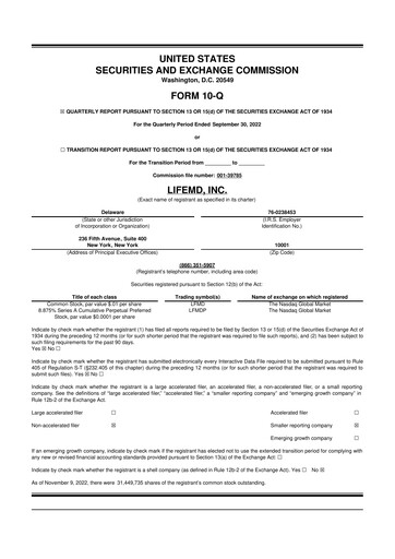 Thumbnail LifeMD 10-Q Quarterly Report FY2022 