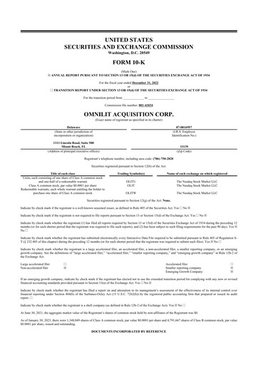 Thumbnail Syntec Optics 10-K Annual Report 2022