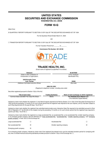 Thumbnail Scienture Holdings 10-Q Quarterly Report FY2023 