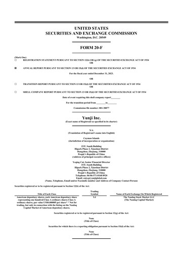 Thumbnail Yunji 20-F Annual Report 2023