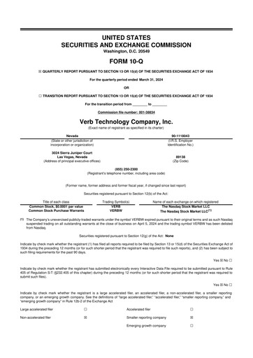 Vorschaubild TON Strategy Co. 10-Q Quartalsbericht 2024 