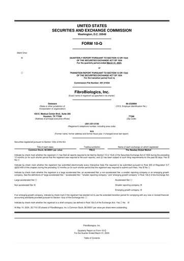 Thumbnail FibroBiologics 10-Q Quarterly Report FY2024 