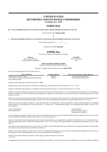 Thumbnail Outdoor Holding Company
 10-K Annual Report 2024