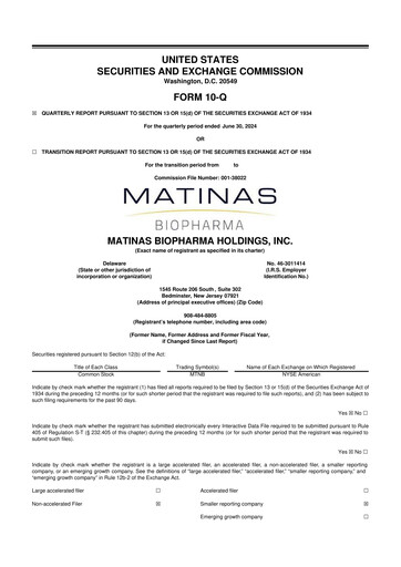 Thumbnail Matinas BioPharma 10-Q Quarterly Report FY2024 