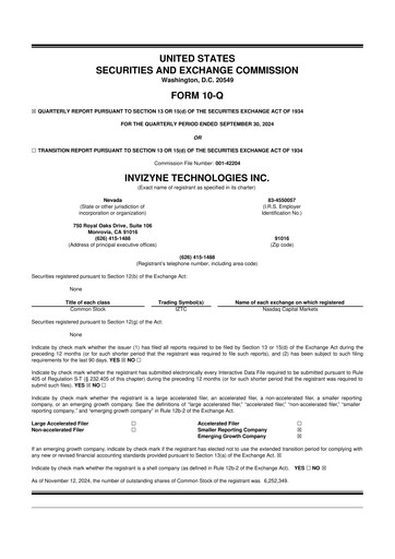 Vorschaubild eXoZymes 10-Q Quartalsbericht 2024 