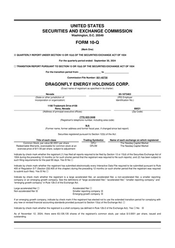 Thumbnail Dragonfly Energy 10-Q Quarterly Report FY2024 