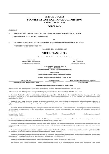 Thumbnail Stereotaxis 10-K Annual Report 2024