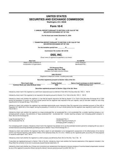 Vorschaubild DSS, Inc. (Document Security Systems) 10-K Jahresbericht 2025