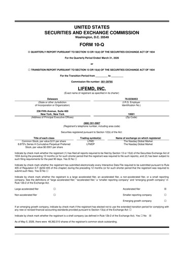 Thumbnail LifeMD 10-Q Quarterly Report FY 