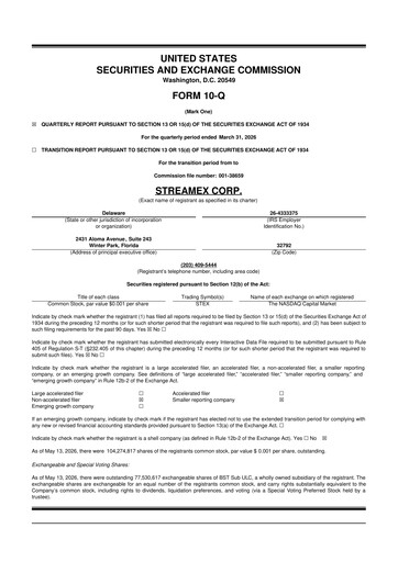 Thumbnail BioSig Technologies
 10-Q Quarterly Report FY2026 