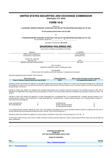 Miniature SharonAI Holdings 10-Q Rapport trimestriel 2026 