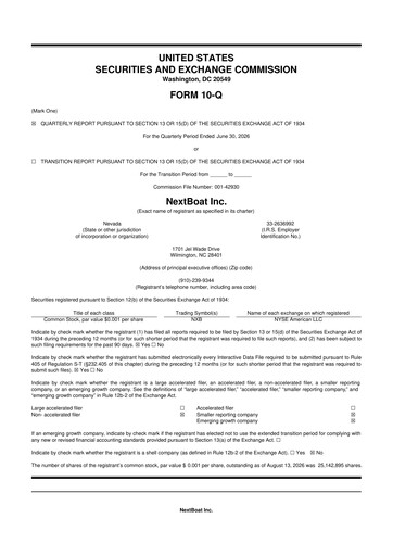 Vorschaubild Off the Hook YS Inc 10-Q Quartalsbericht 2026 