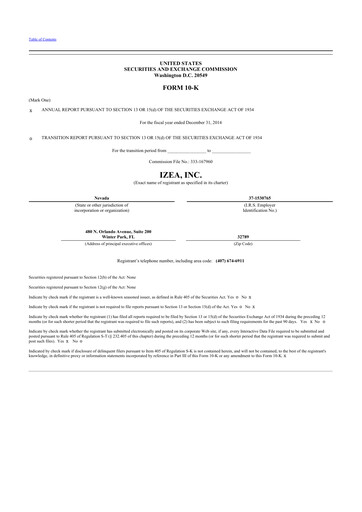 Thumbnail IZEA Worldwide
 10-K Annual Report 2014