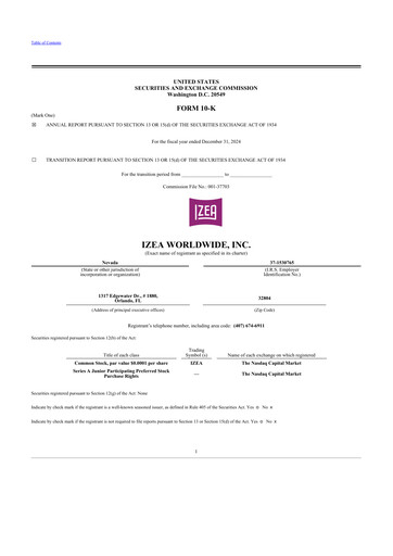 Thumbnail IZEA Worldwide
 10-K Annual Report 2024