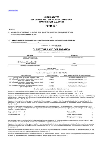 Thumbnail Gladstone Land 10-K Annual Report 2023