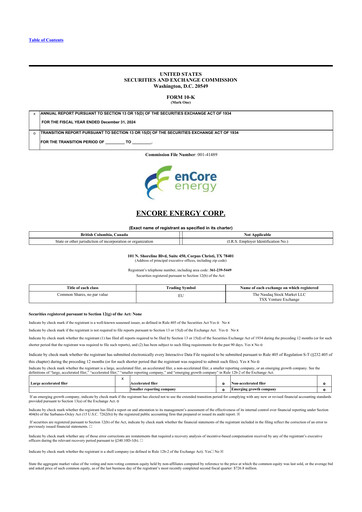 Thumbnail enCore Energy 10-K Annual Report 2024