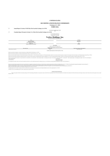 Thumbnail Veritex Holdings
 10-K Annual Report 2024