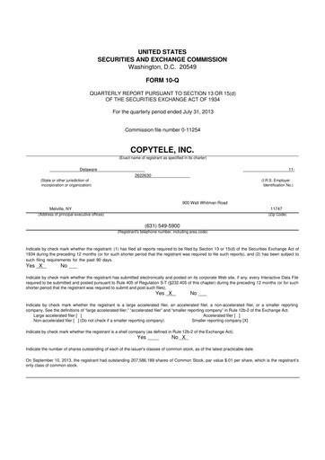 Vorschaubild Anixa Biosciences 10-Q Quartalsbericht  