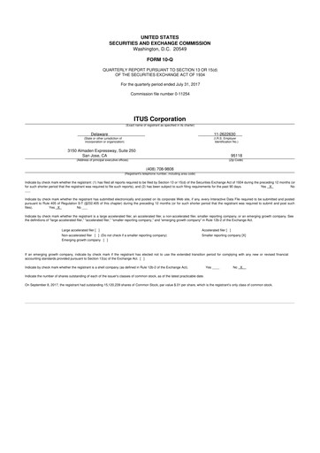 Vorschaubild Anixa Biosciences 10-Q Quartalsbericht 2017 