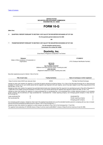 Thumbnail Doximity 10-Q Quarterly Report FY2027 